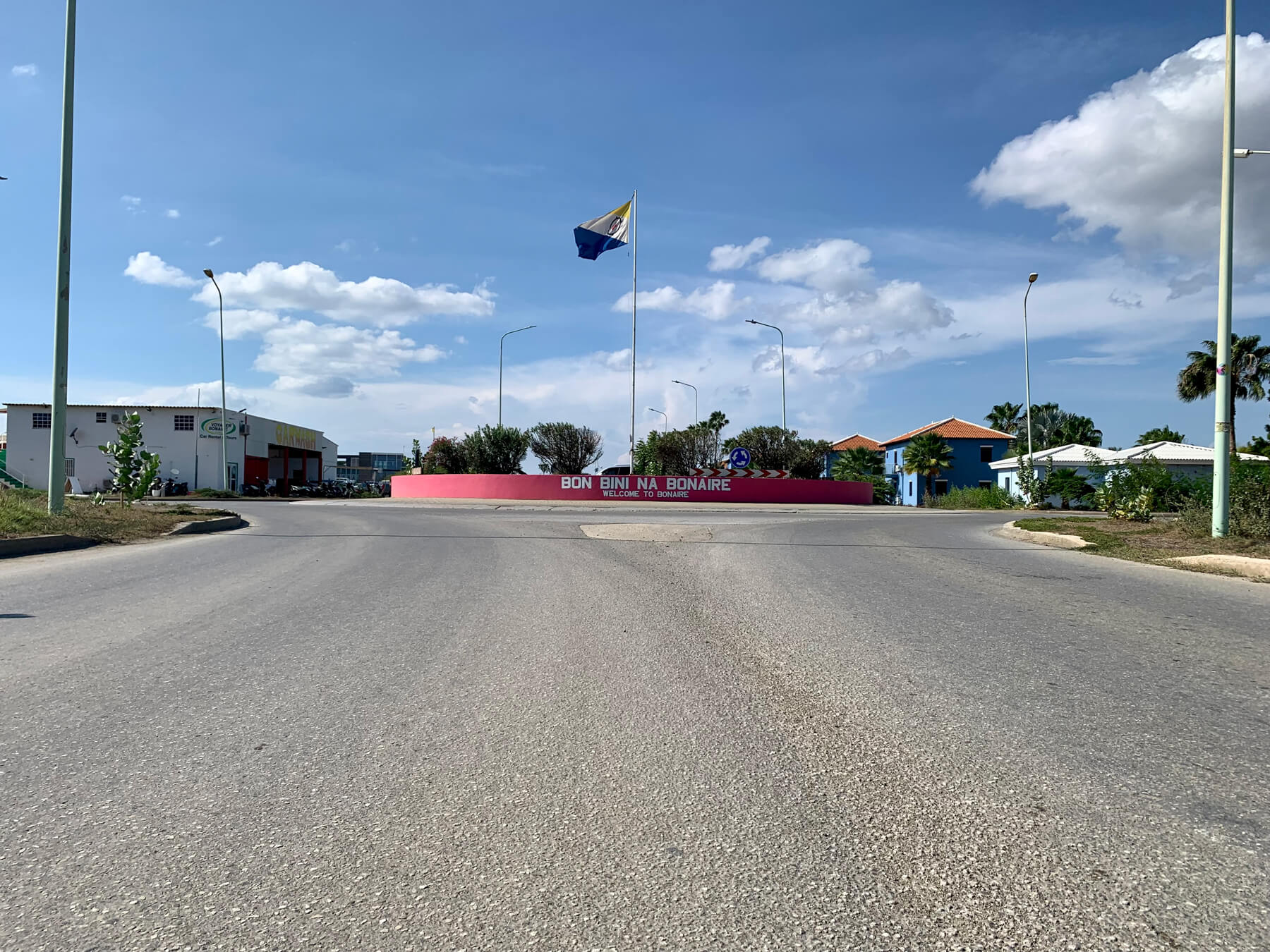 Wegdek Bonaire